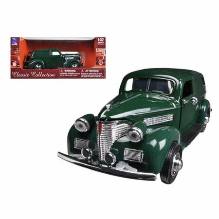 NEW-RAY TOYS 1939 Chevrolet Sedan Delivery Green 1-32 Diecast Car Model NR55053